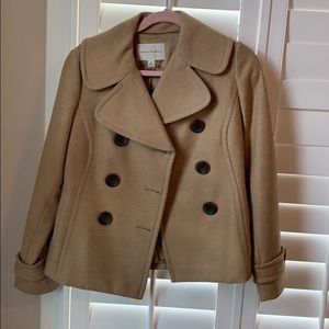 Camel color women’s pea coat